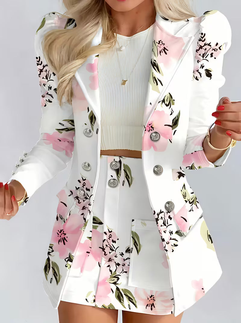 Blazer primaverile con gonna